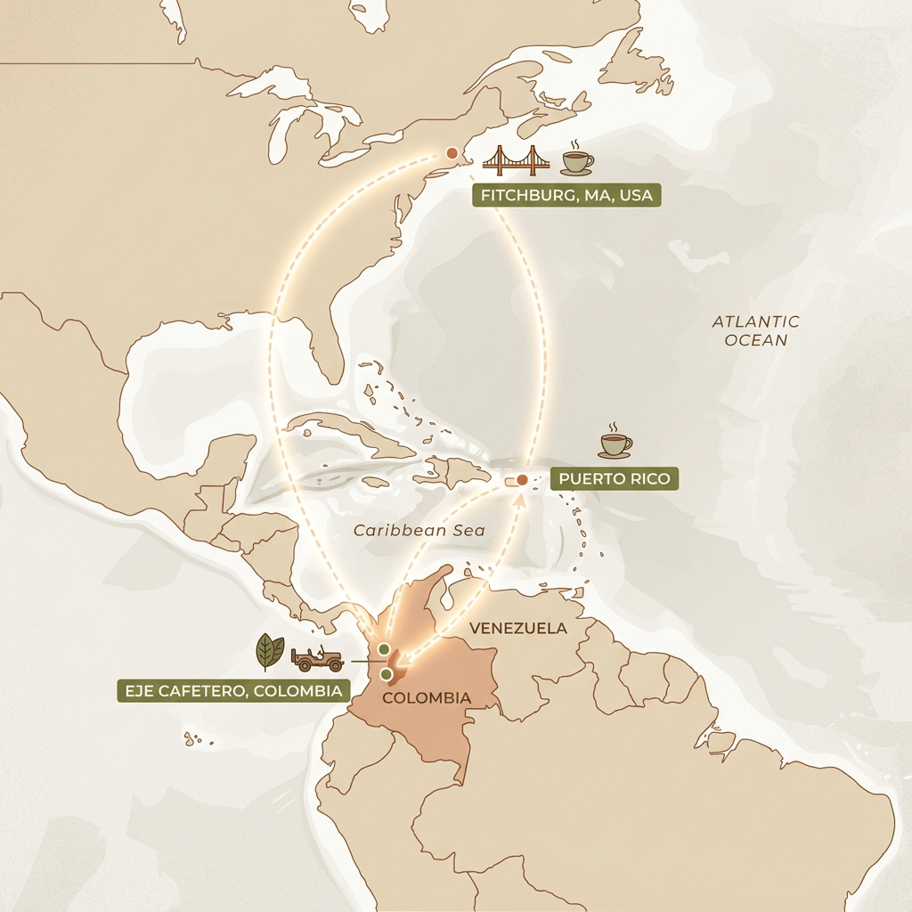 Mapa de la Ruta Binacional Goyipao
